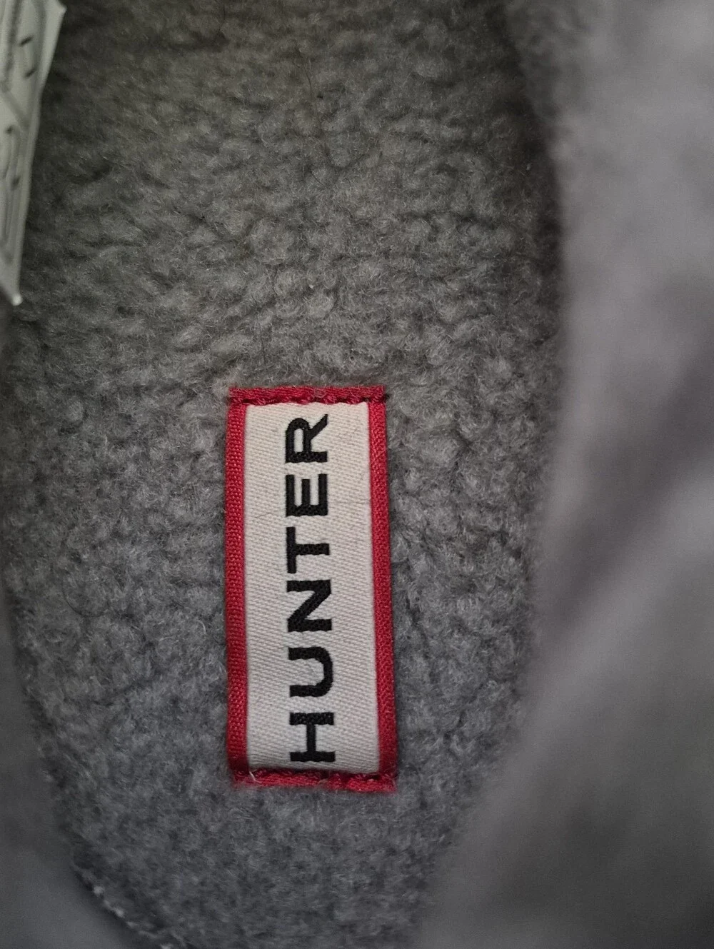 NEW Hunter Anne Waterproof Snow Boots White/Silver Pull On Quilted Women's Sz 9